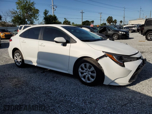 2024 Toyota Corolla LE with VIN 5YFB4MDE7RP136171, listed as a Copart auction lot 52683815 with 13,274 mi miles and Salvage title. Bid and sale history available at DreamBid. Image 4.