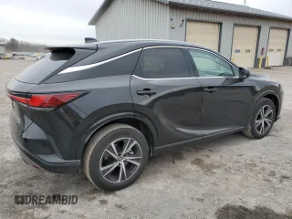 2023 Lexus RX with VIN 2T2BAMCA7PC025247, listed as a Copart auction lot 43872945 with 31,706 mi miles and Salvage Title. Bid and sale history available at carsss.com. Image 3.