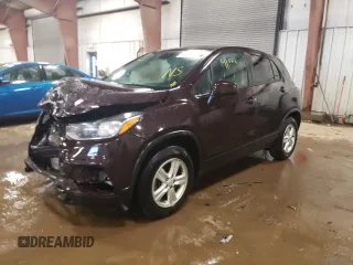 2020 Chevrolet Trax LS with VIN KL7CJKSB5LB342957, listed as a Copart auction lot 85335484 with 41,020 mi miles and Non Repairable. Bid and sale history available at carsss.com. Image 1.