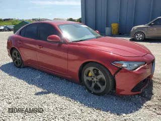 2018 Alfa Romeo Giulia Ti Sport с VIN ZARFAECN1J7567599, выставлен на аукционе Copart как лот 56204755 с пробегом 63 397 миль миль и Списание • Salvage title. История ставок и продаж доступна на DreamBid. Изображение 4.