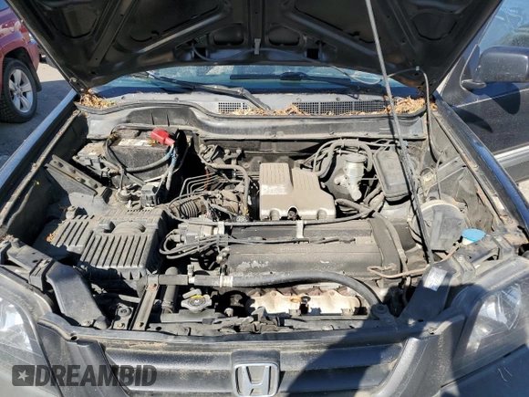 2001 Honda CR-V EX with VIN JHLRD18671C007766, listed as a Copart auction lot 53172775 with 153,664 mi miles and Clean Title. Bid and sale history available at carsss.com. Image 12.