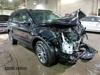 2018 Ford Explorer Sport with VIN 1FM5K8GT6JGC83913, listed as a Copart auction lot 47794745 with Not Provided miles and Non Repairable. Bid and sale history available at DreamBid. Image 14.