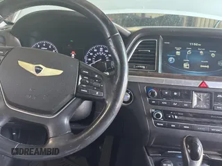 2015 Hyundai Genesis 5.0L with VIN KMHGN4JF8FU010248, listed as a Copart auction lot 53686765 with 120,312 mi miles and Clean Title. Bid and sale history available at carsss.com. Image 9.