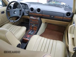 1984 Mercedes-Benz 300 with VIN WDBAB33A9EA047709, listed as a Copart auction lot 68974194 with 86,301 mi miles and Salvage Title. Bid and sale history available at carsss.com. Image 8.