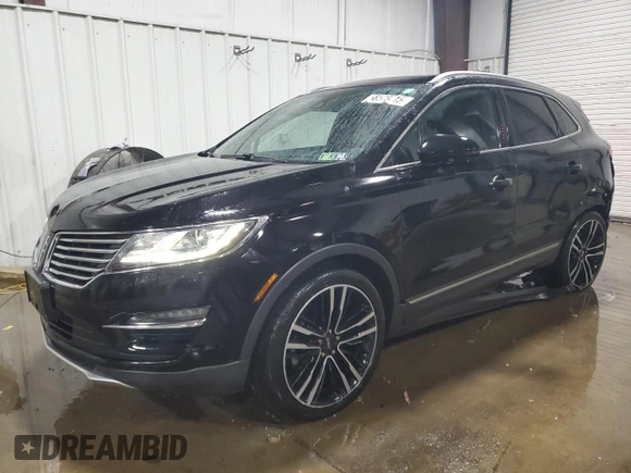 2017 Lincoln MKC Reserve with VIN 5LMTJ3DH3HUL44592, listed as a Copart auction lot 58578215 with 73,683 mi miles and Salvage title. Bid and sale history available at DreamBid. Image 1.