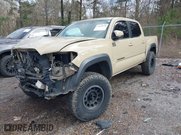 2017 Toyota Tacoma SR5 with VIN 5TFCZ5AN8HX076997, listed as a IAAI auction lot 41639530 with 93,328 mi miles and . Bid and sale history available at DreamBid. Image 19.
