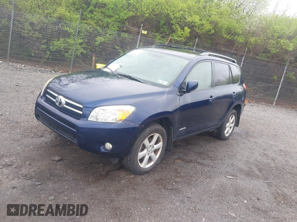 2006 Toyota RAV4 Limited with VIN JTMBK31V866003328, listed as a IAAI auction lot 41974713 with 231,948 mi miles. Bid and sale history available at carsss.com. Image 2.