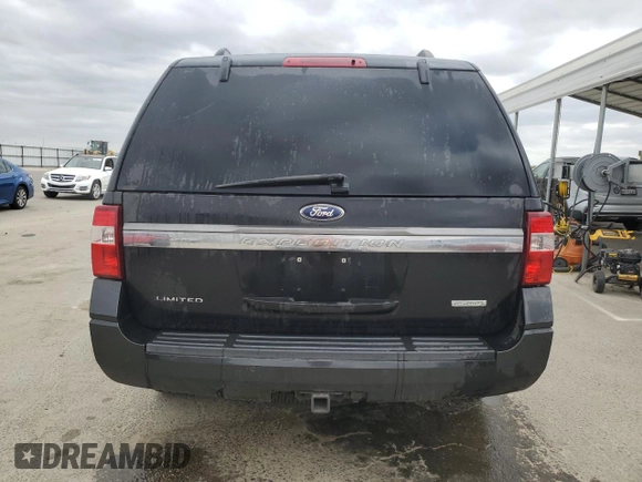 2015 Ford Expedition Limited with VIN 1FMJU1KT1FEF07616, listed as a Copart auction lot 54782435 with 110,542 mi miles and Clean title. Bid and sale history available at DreamBid. Image 6.
