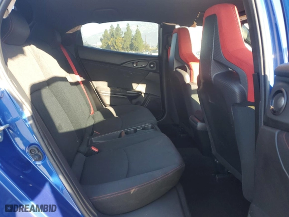 2019 Honda Civic Type R Touring with VIN SHHFK8G75KU205404, listed as a Copart auction lot 77823884 with 50,404 mi miles and Salvage Title. Bid and sale history available at carsss.com. Image 10.