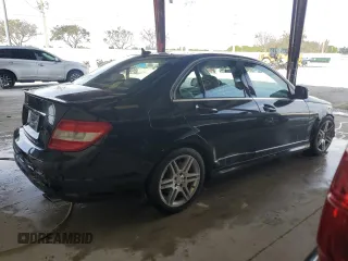 2009 Mercedes-Benz C 350 Sport with VIN WDDGF56X99R055446, listed as a Copart auction lot 45384885 with 211,526 mi miles and Salvage title. Bid and sale history available at DreamBid. Image 3.