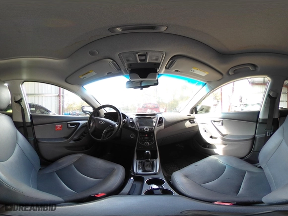 2014 Hyundai Elantra SE with VIN KMHDH4AE4EU165055, listed as a IAAI auction lot 40819849 with 127,536 mi miles. Bid and sale history available at carsss.com. Image 18.