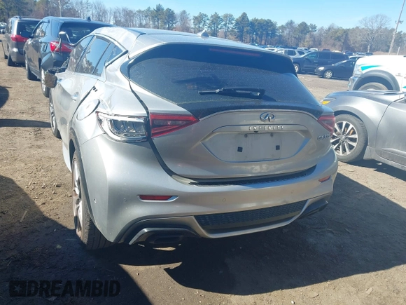 2017 Infiniti QX30 Sport with VIN SJKCH5CP8HA021984, listed as a IAAI auction lot 41668505 with 115,704 mi miles and . Bid and sale history available at DreamBid. Image 16.