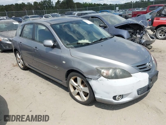 2005 Mazda 3 s with VIN JM1BK343151259901, listed as a IAAI auction lot 42028513 with 209,689 mi miles. Bid and sale history available at carsss.com. Image 1.