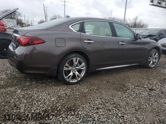 2017 Infiniti Q70 3.7 with VIN JN1BY1PR9HM210552, listed as a Copart auction lot 47819325 with 50,847 mi miles and Salvage title. Bid and sale history available at DreamBid. Image 3.