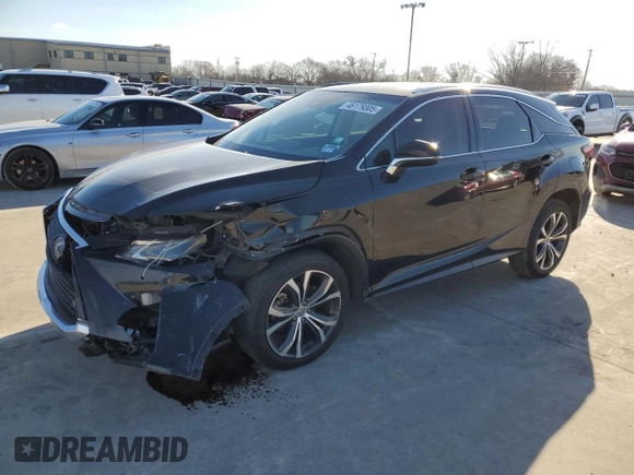 2016 Lexus RX 350 with VIN 2T2ZZMCA0GC031754, listed as a Copart auction lot 46179305 with 166,745 mi miles and Salvage Title. Bid and sale history available at DreamBid. Image 1.