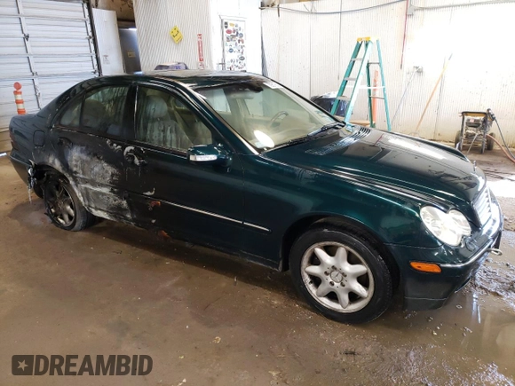 2004 Mercedes-Benz C 320 with VIN WDBRF64J04F547380, listed as a Copart auction lot 79865974 with Not Provided miles and Clean Title. Bid and sale history available at DreamBid. Image 4.