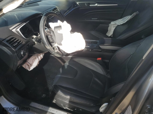 2020 Ford Fusion Hybrid Titanium with VIN 3FA6P0RUXLR203967, listed as a Copart auction lot 43813435 with 91,685 mi miles and Salvage Title. Bid and sale history available at carsss.com. Image 7.