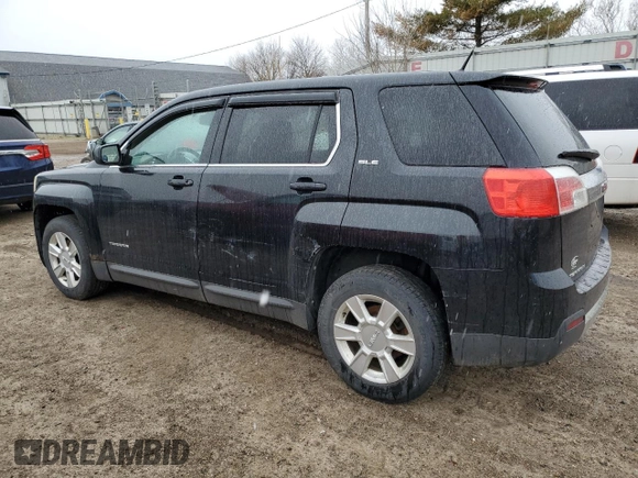 2011 GMC Terrain SLE-1 with VIN 2CTFLRECXB6265693, listed as a Copart auction lot 51833825 with 195,674 mi miles and Clean title. Bid and sale history available at DreamBid. Image 2.