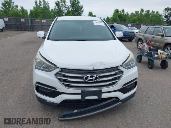 2017 Hyundai Santa Fe 2.4L with VIN 5XYZTDLB9HG429453, listed as a IAAI auction lot 42602067 with 114,295 mi miles and . Bid and sale history available at DreamBid. Image 12.