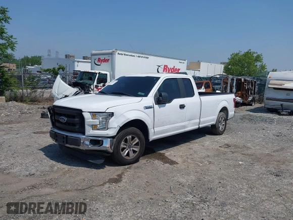 2016 Ford F-150 XL with VIN 1FTEX1CF6GKF91909, listed as a IAAI auction lot 42495243 with 219,952 mi miles and . Bid and sale history available at DreamBid. Image 16.