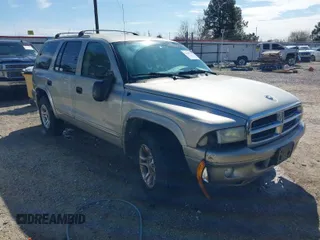 2002 Dodge Durango z VIN 1B4HR48N82F121324, wystawiony jako IAAI lot #41629111 z przebiegiem 83 087 mil mil oraz . Historia ofert i sprzedaży dostępna na DreamBid. Obrazek 1.