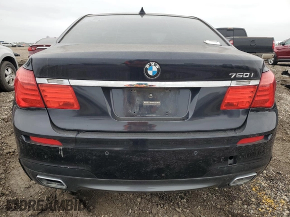 2011 BMW 7 Series 750i with VIN WBAKA8C58BCY36911, listed as a Copart auction lot 45759995 with 143,647 mi miles and Clean title. Bid and sale history available at DreamBid. Image 6.