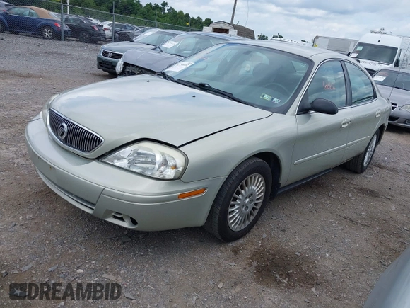 2005 Mercury Sable GS with VIN 1MEFM50U55A627291, listed as a IAAI auction lot 42756662 with 116,523 mi miles and . Bid and sale history available at DreamBid. Image 2.