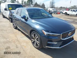 2023 Volvo XC60 Recharge Plug-In Hybrid Ultimate Bright Theme with VIN YV4H60DA7P1375213, listed as a IAAI auction lot 41582706 with 1,938 mi miles. Bid and sale history available at carsss.com. Image 1.