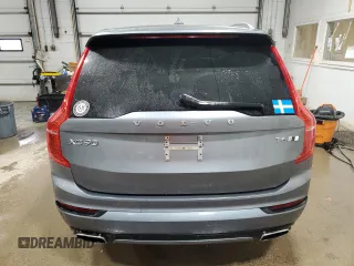 2019 Volvo XC90 R-Design with VIN YV4A22PM4K1490312, listed as a Copart auction lot 43811195 with 38,303 mi miles and Salvage Title. Bid and sale history available at carsss.com. Image 6.