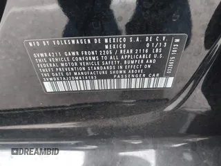 2013 Volkswagen Jetta SE с VIN 3VWDX7AJ2DM414183, выставлен на аукционе IAAI как лот 42489925 с пробегом 52 617 миль миль и . История ставок и продаж доступна на DreamBid. Изображение 9.