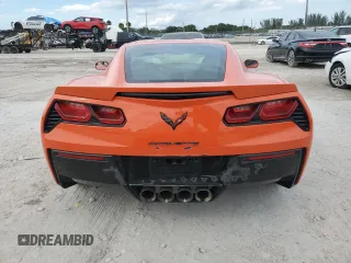 2019 Chevrolet Corvette Z51 1LT with VIN 1G1YH2D79K5101311, listed as a Copart auction lot 76153094 with 47,612 mi miles and Salvage Title. Bid and sale history available at carsss.com. Image 6.