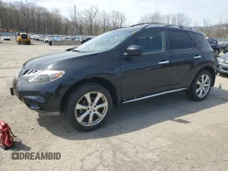 2013 Nissan Murano SV with VIN JN8AZ1MW6DW310398, listed as a Copart auction lot 53489815 with 55,432 mi miles and Salvage Title. Bid and sale history available at carsss.com. Image 1.