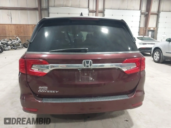 2020 Honda Odyssey EX-L with VIN 5FNRL6H76LB050622, listed as a IAAI auction lot 41886746 with 75,597 mi miles. Bid and sale history available at carsss.com. Image 16.