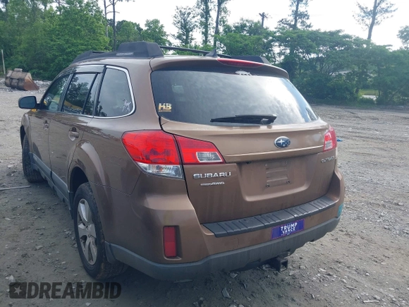 2011 Subaru Outback Limited Power Moon with VIN 4S4BRBKC6B3335858, listed as a IAAI auction lot 42261967 with 158,993 mi miles and . Bid and sale history available at DreamBid. Image 3.