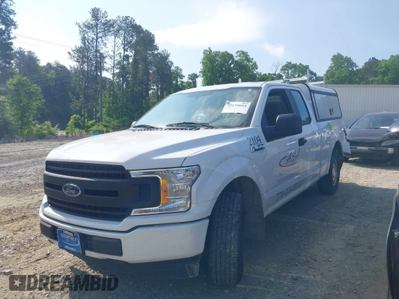2018 Ford F-150 XL with VIN 1FTEX1CB1JKF06401, listed as a IAAI auction lot 42159664 with 176,549 mi miles and . Bid and sale history available at DreamBid. Image 17.
