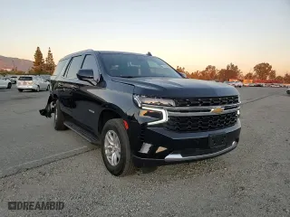 2023 Chevrolet Tahoe LS with VIN 1GNSCMKD4PR505432, listed as a Copart auction lot 81931984 with 9,340 mi miles and Salvage Title. Bid and sale history available at carsss.com. Image 12.