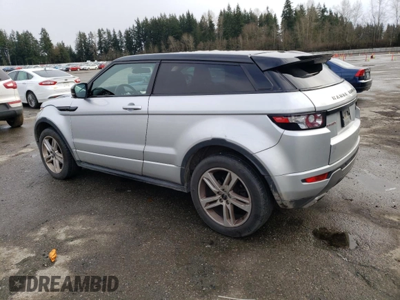 2012 Land Rover Range Rover Evoque Dynamic Premium with VIN SALVT1BG7CH637740, listed as a Copart auction lot 43558925 with 111,779 mi miles and Clean Title. Bid and sale history available at carsss.com. Image 2.
