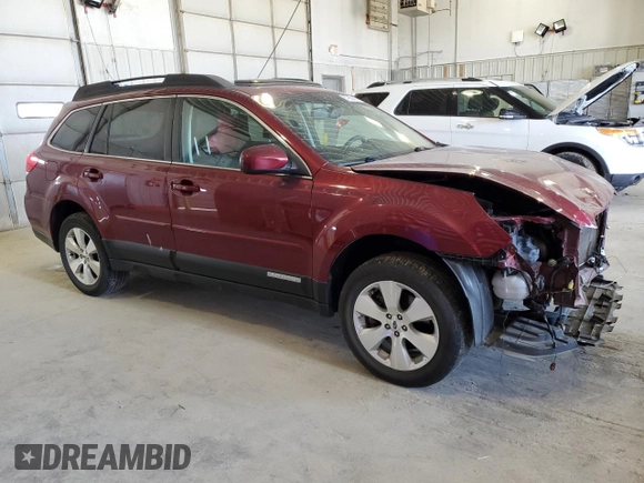 2012 Subaru Outback Limited with VIN 4S4BRDKC4C2280197, listed as a Copart auction lot 51958995 with 117,270 mi miles and Salvage title. Bid and sale history available at DreamBid. Image 4.