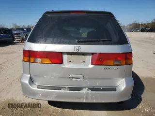 2003 Honda Odyssey EX-L with VIN 5FNRL18903B145567, listed as a Copart auction lot 47925695 with 294,627 mi miles and Salvage Title. Bid and sale history available at DreamBid. Image 6.