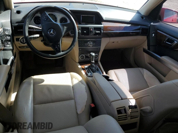 2011 Mercedes-Benz GLK 350 with VIN WDCGG5GB8BF548708, listed as a Copart auction lot 47630365 with 165,282 mi miles and Salvage Title. Bid and sale history available at DreamBid. Image 8.