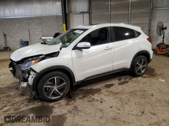 2021 Honda HR-V EX with VIN 3CZRU6H51MM719978, listed as a Copart auction lot 51500865 with 0 mi miles and Salvage Title. Bid and sale history available at carsss.com. Image 1.