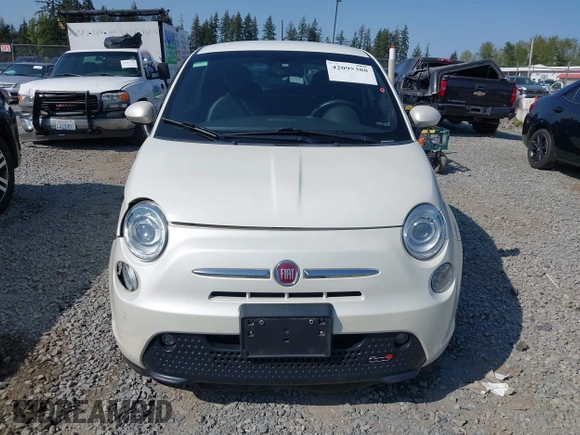 2013 FIAT 500e with VIN 3C3CFFGE8DT753420, listed as a IAAI auction lot 42095388 with 78,264 mi miles. Bid and sale history available at carsss.com. Image 12.