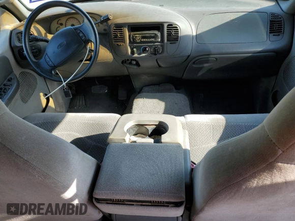 2001 Ford F-150 XLT with VIN 1FTRW07L81KE41788, listed as a Copart auction lot 52493695 with Not provided miles and Salvage title. Bid and sale history available at DreamBid. Image 8.