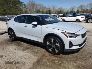 2023 Polestar 2 with VIN YSMEG3KA4PL146472, listed as a Copart auction lot 49918855 with Not Provided miles and Clean Title. Bid and sale history available at DreamBid. Image 4.