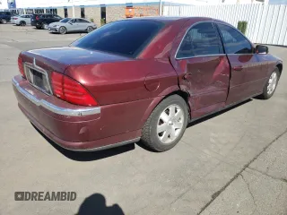 2002 Lincoln LS w/Base Pkg with VIN 1LNHM86S62Y681330, listed as a Copart auction lot 48846025 with 226,429 mi miles and Salvage Title. Bid and sale history available at carsss.com. Image 3.