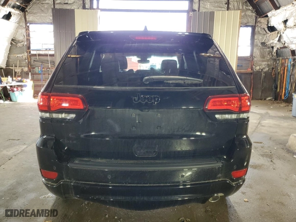 2022 Jeep Grand Cherokee WK Laredo X with VIN 1C4RJFAG0NC147931, listed as a Copart auction lot 47584505 with 9,586 mi miles and Salvage Title. Bid and sale history available at carsss.com. Image 6.