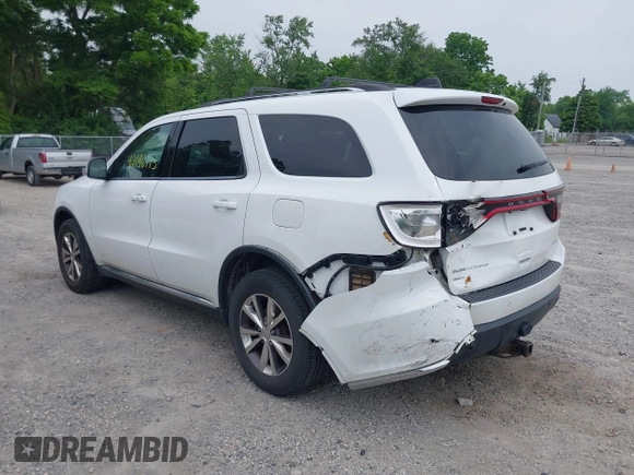 2016 Dodge Durango Limited with VIN 1C4RDJDGXGC387223, listed as a IAAI auction lot 42046793 with 156,032 mi miles and . Bid and sale history available at DreamBid. Image 3.