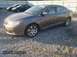 2012 Buick LaCrosse Premium 1 with VIN 1G4GD5E33CF144223, listed as a Copart auction lot 52089245 with 143,076 mi miles and Salvage Title. Bid and sale history available at carsss.com. Image 1.
