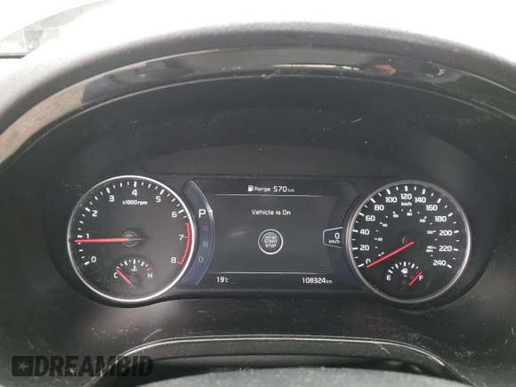 2021 Kia Seltos SX z VIN KNDETCA23M7145724, wystawiony jako Copart lot #60675105 z przebiegiem 108 324 mil mil oraz Szkoda całkowita • Salvage title. Historia ofert i sprzedaży dostępna na DreamBid. Obrazek 9.