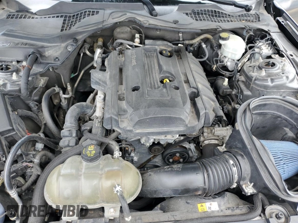 2015 Ford Mustang EcoBoost with VIN 1FA6P8TH8F5322263, listed as a Copart auction lot 59040525 with 102,815 mi miles and Salvage title. Bid and sale history available at DreamBid. Image 11.